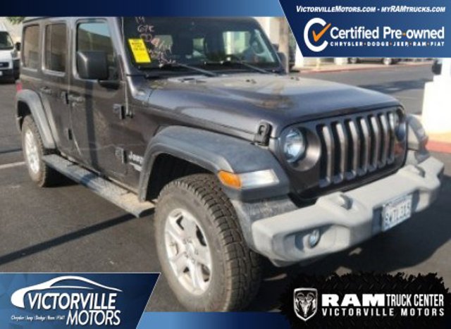 2019 Jeep Wrangler Unlimited Sport S